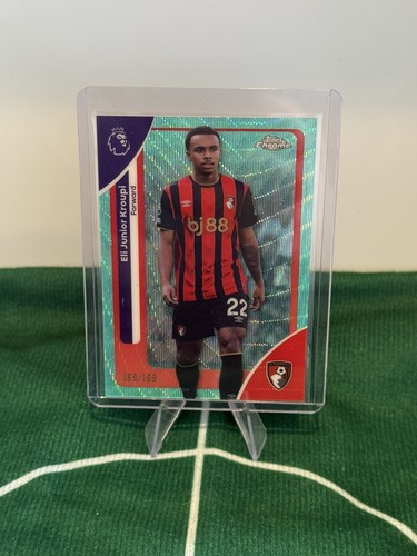Eli Junior Kroupi 2025 Topps Chrome Premier League /199