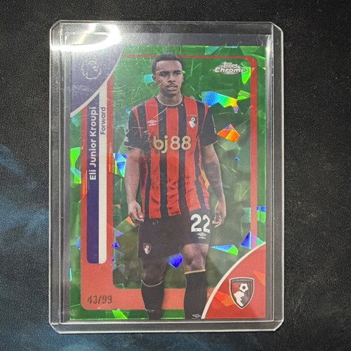Eli Junior Kroupi 2025 Topps Chrome Sapphire /99