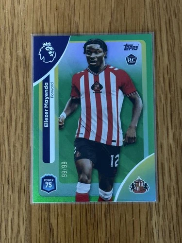 Eliezer Mayenda 2025 Topps Premier League Green /99