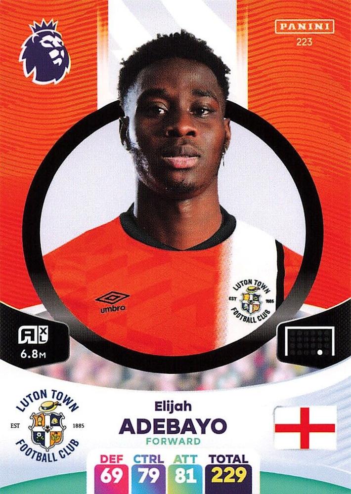 Elijah Adebayo 2024 Panini Adrenalyn XL Premier League