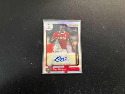 Eliot Matazo 2022 Topps Merlin Chrome Silver