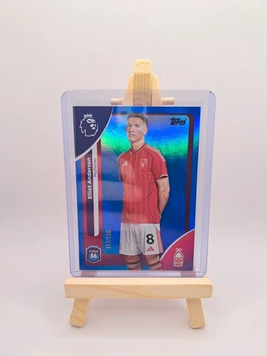 Elliot Anderson 2026 Topps Premier League Blue /150