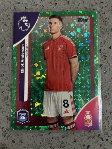 Elliot Anderson 2026 Topps Premier League Numbered Parallel /99