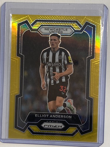 Elliot Anderson 2023 Panini Prizm Premier League Gold /10