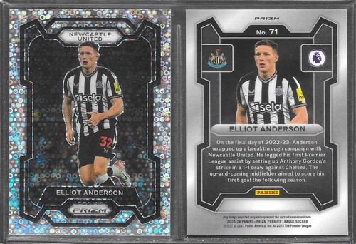Elliot Anderson 2024 Panini Prizm Silver Prizm