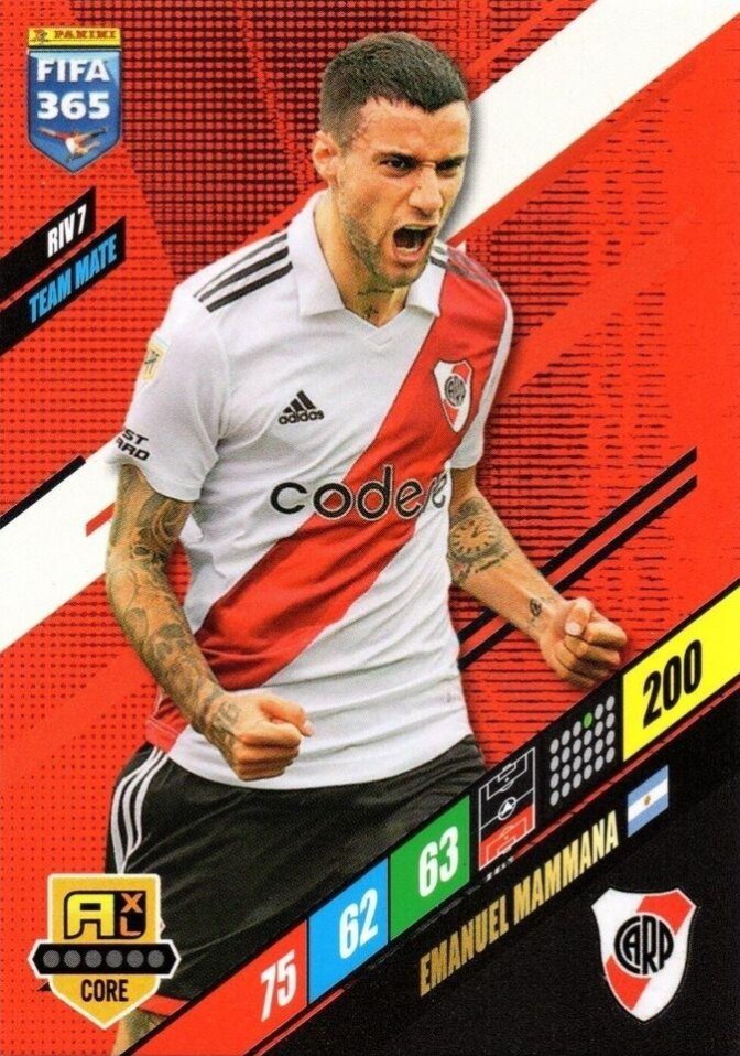 Emanuel Mammana 2024 Panini Adrenalyn XL FIFA 365