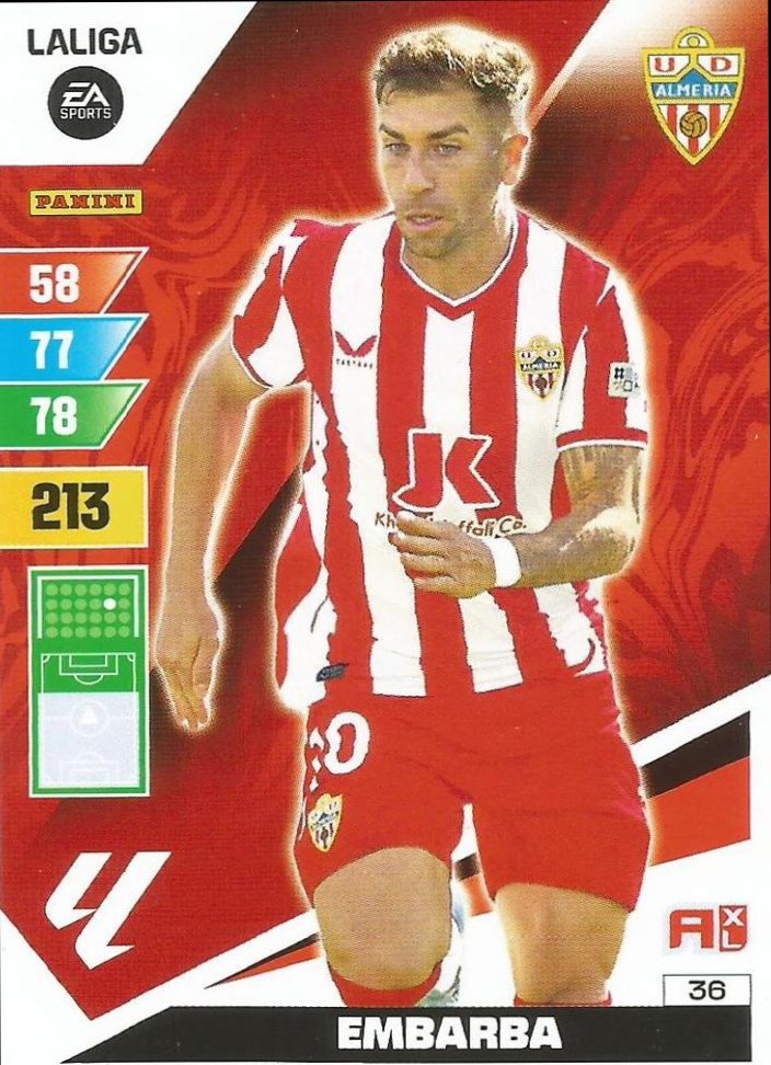 Embarba 2023 Panini Adrenalyn XL La Liga