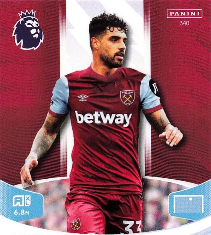 Emerson Palmieri 2024 Panini Adrenalyn XL Premier League