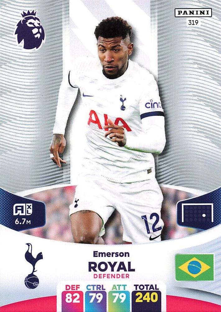 Emerson Royal 2024 Panini Adrenalyn XL Premier League
