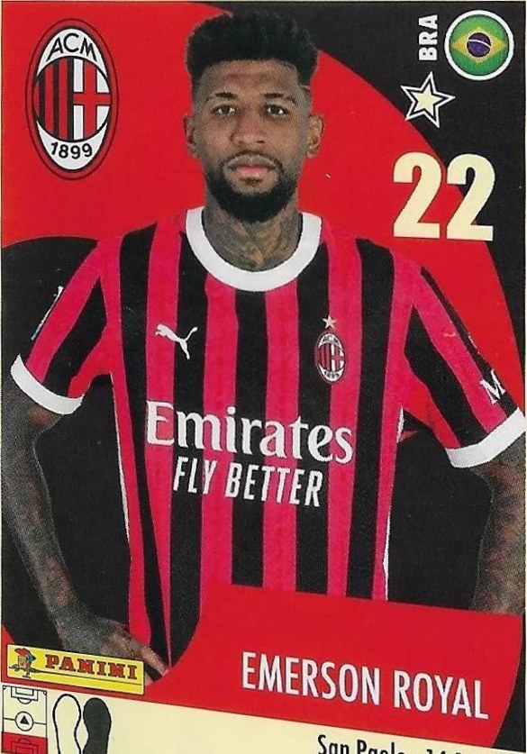 Emerson Royal 2024 Panini Calciatori Stickers