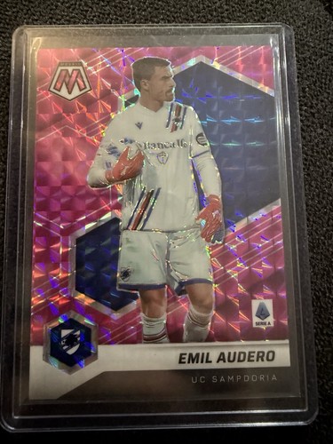 Emil Audero 2020 Panini Mosaic Pink Mosaic Prizm /25