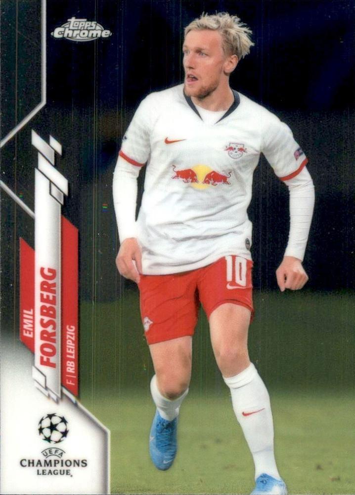 Emil Forsberg 2019 Topps Chrome UCC 40