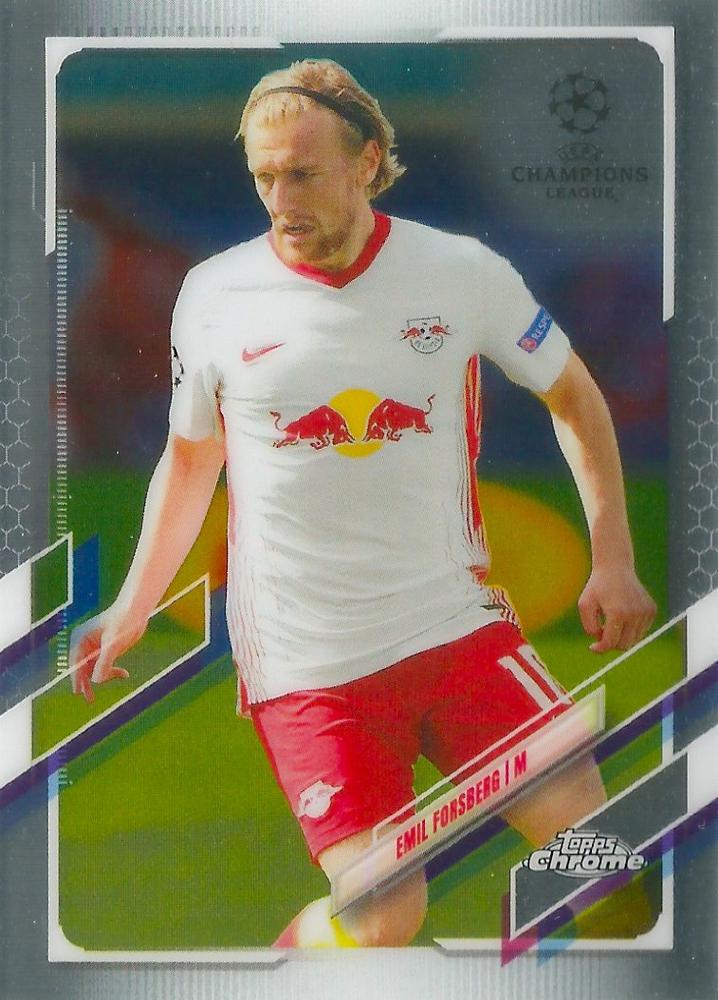 Emil Forsberg 2020 Topps Chrome UCC 7