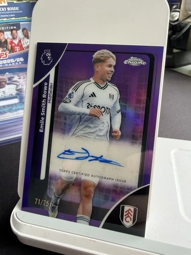 Emile Smith-Rowe 2025 Topps Chrome /75