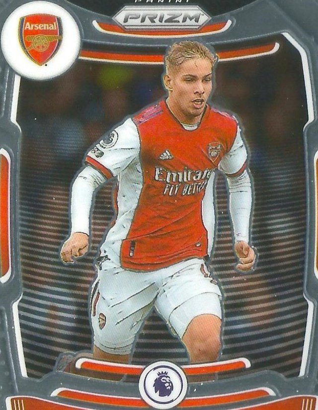 Emile Smith Rowe 2021 Panini Prizm Premier League 11