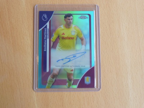 Emiliano Martinez 2025 Topps Chrome /199