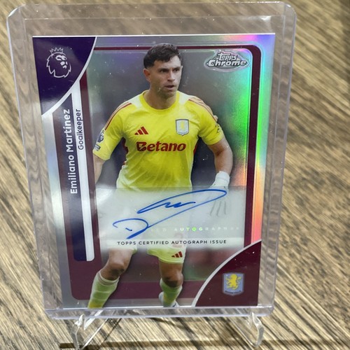 Emiliano Martinez 2026 Topps Chrome