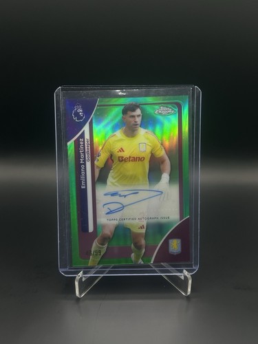 Emiliano Martinez 2025 Topps Chrome /99