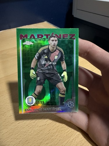 Emiliano Martinez 2024 Topps Chrome /99