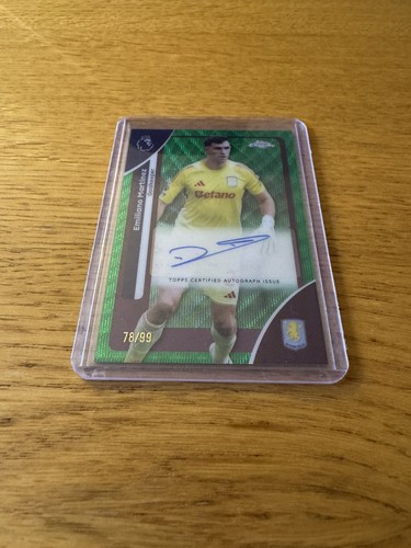 Emiliano Martinez 2025 Topps Chrome Refractor /99