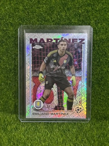 Emiliano Martinez 2024 Topps Chrome Toppsfractor /52