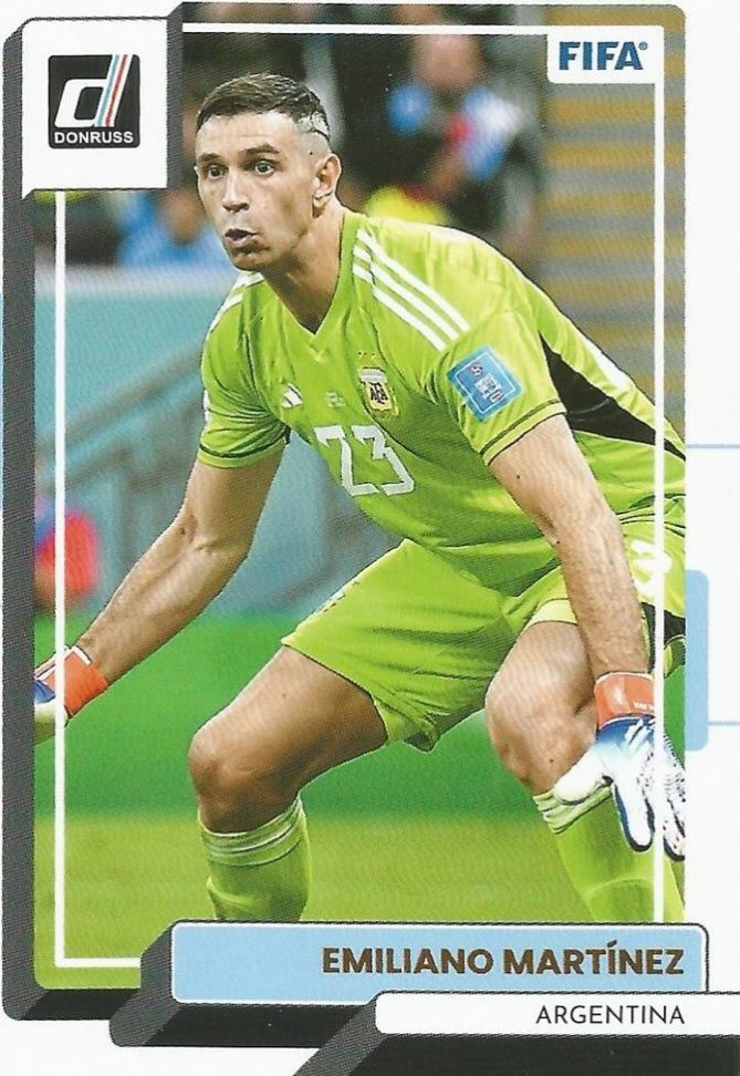 Emiliano Martinez 2022 Panini Donruss Soccer 15