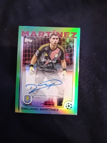 Emiliano Martinez 2024 Topps Flagship /99