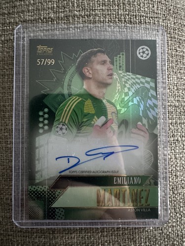 Emiliano Martinez 2024 Topps Gold Gold /99