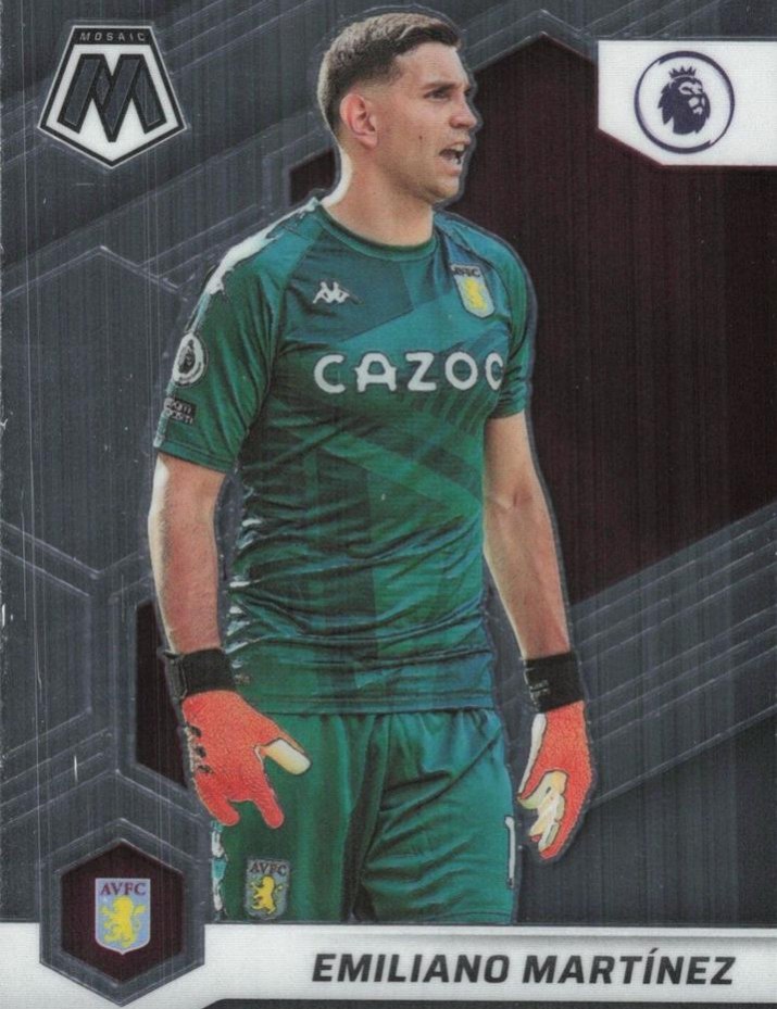 Emiliano Martinez 2021 Panini Mosaic Premier League