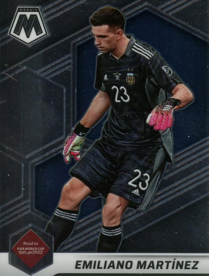 Emiliano Martinez 2021 Panini Mosaic Road to FIFA World Cup