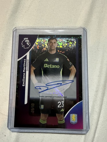 Emiliano Martinez 2026 Topps Premier League /10