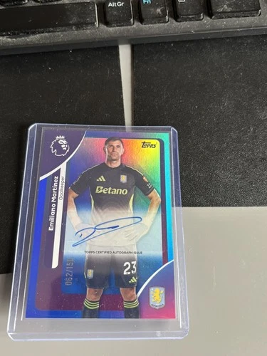 Emiliano Martinez 2026 Topps Premier League 62/150