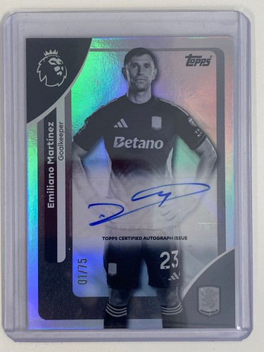 Emiliano Martinez 2026 Topps Premier League /75