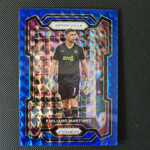 Emiliano Martinez 2023 Panini Prizm Blue Mosaic