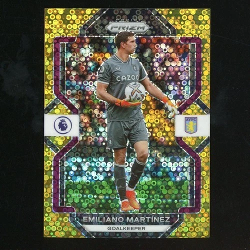 Emiliano Martinez 2022 Panini Prizm Gold /10