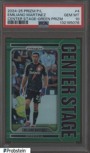 Emiliano Martinez 2024 Panini Prizm Green 1/5