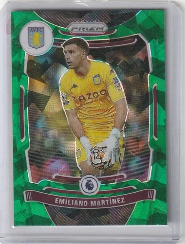 Emiliano Martinez 2021 Panini Prizm Green Wave