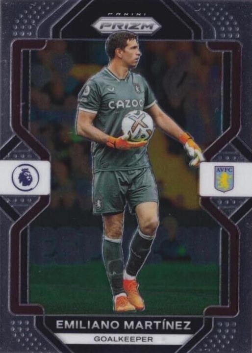 Emiliano Martinez 2022 Panini Prizm Premier League 19