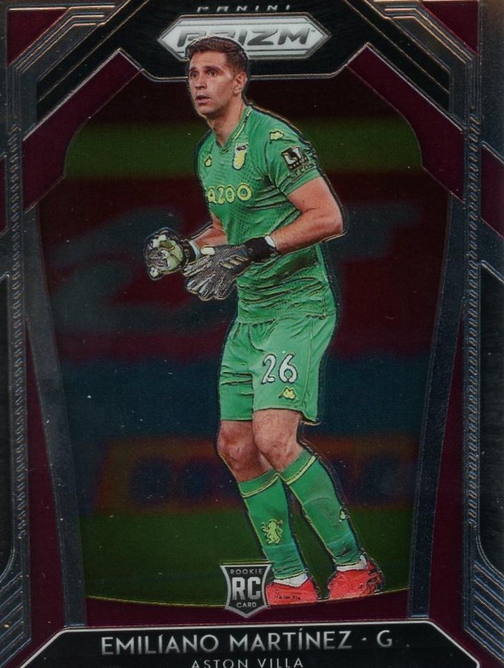 Emiliano Martinez 2020 Panini Prizm Premier League 271