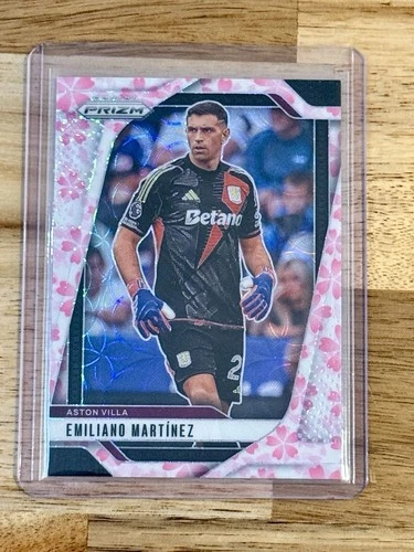Emiliano Martinez 2024 Panini Prizm Premier League Cherry Blossom /20