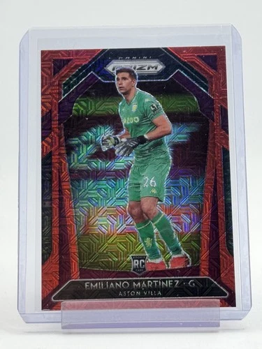 Emiliano Martinez 2021 Panini Prizm Red Mojo /135