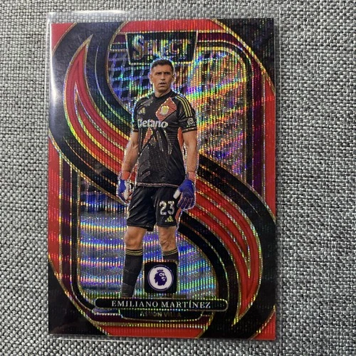 Emiliano Martinez 2024 Panini Select Red Wave /88