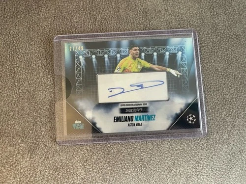 Emiliano Martinez 2024 Topps Showtime /49