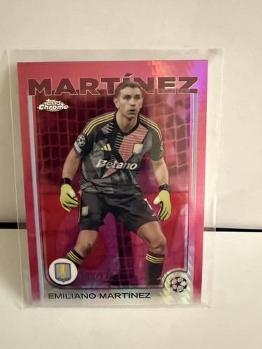Emiliano Martinez 2024 Topps UCC Chrome /175