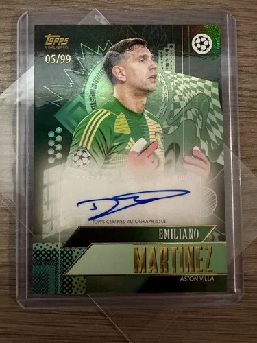 Emiliano Martinez 2024 Topps UCC Gold /99