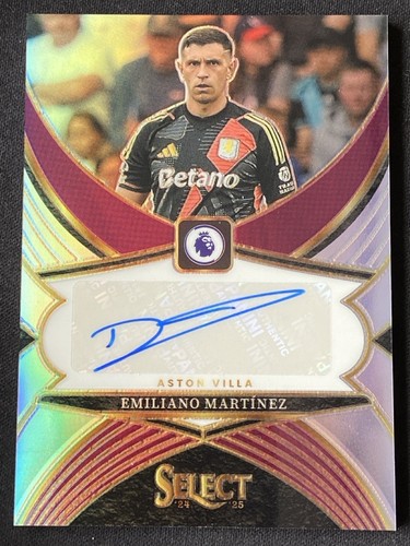 Emiliano Martínez 2024 Panini Select Plata