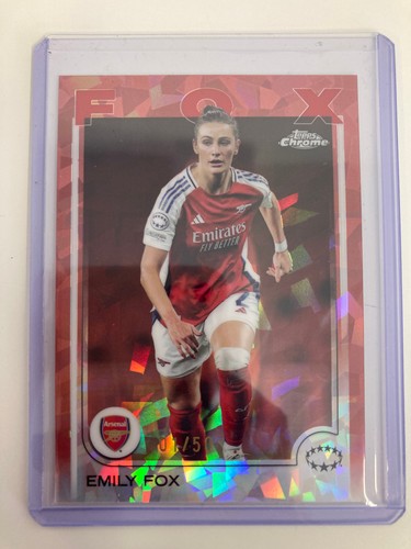 Emily Fox 2025 Topps Sapphire Sapphire 1/50