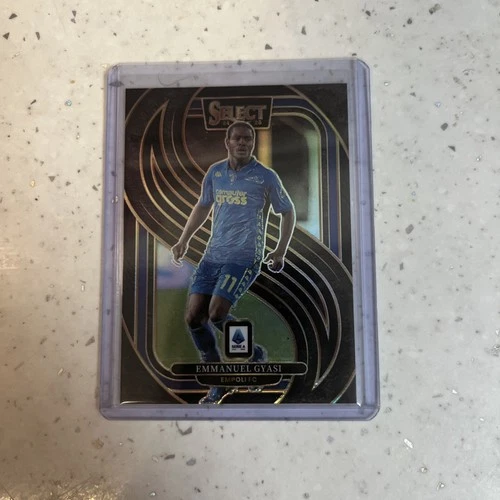Emmanuel Gyasi 2024 Panini Select Serie A Black Prizm /1