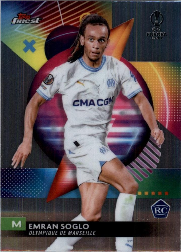 Emran Soglo 2023 Topps Finest UEFA Club Competitions