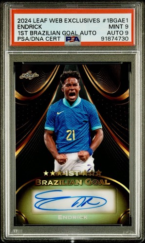 Endrick 2024 Leaf Brazil Game